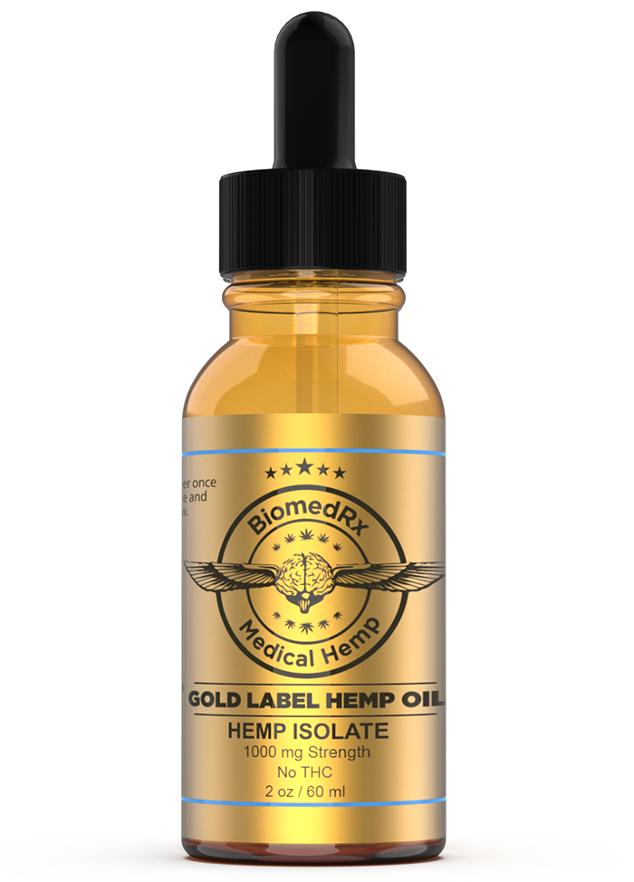 Gold Label CBD Oil 1000mg Strength