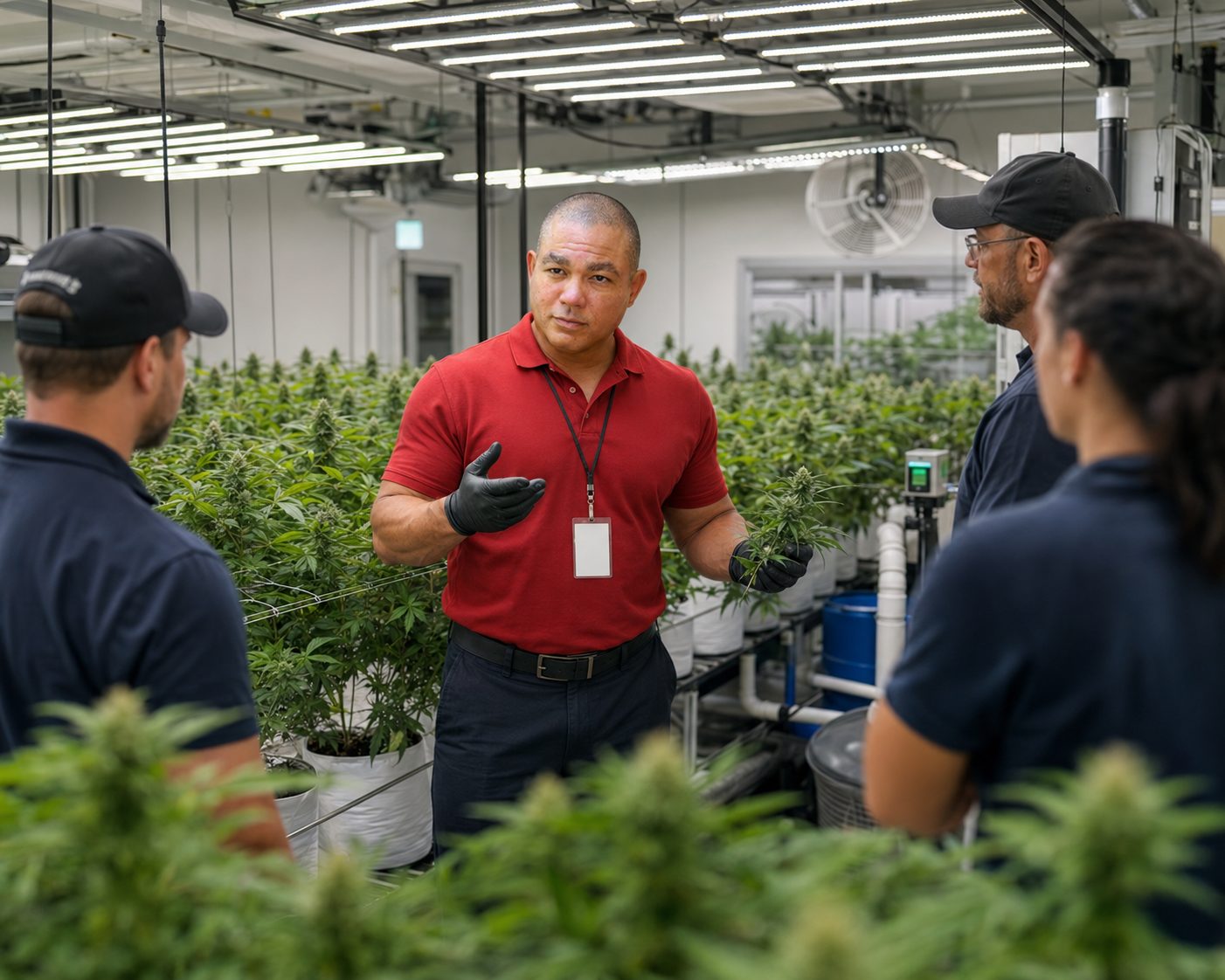 BiomedRx hydroponic cannabis cultivation