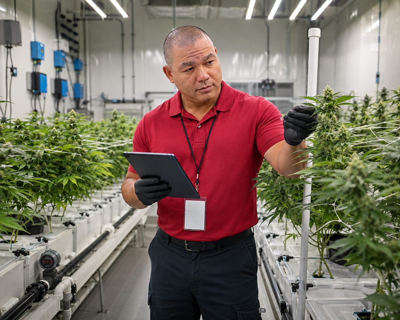 BiomedRx technician performing cbd gummies to protect patient safety